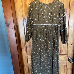 Vintage Fritzi of California Hippie Dress